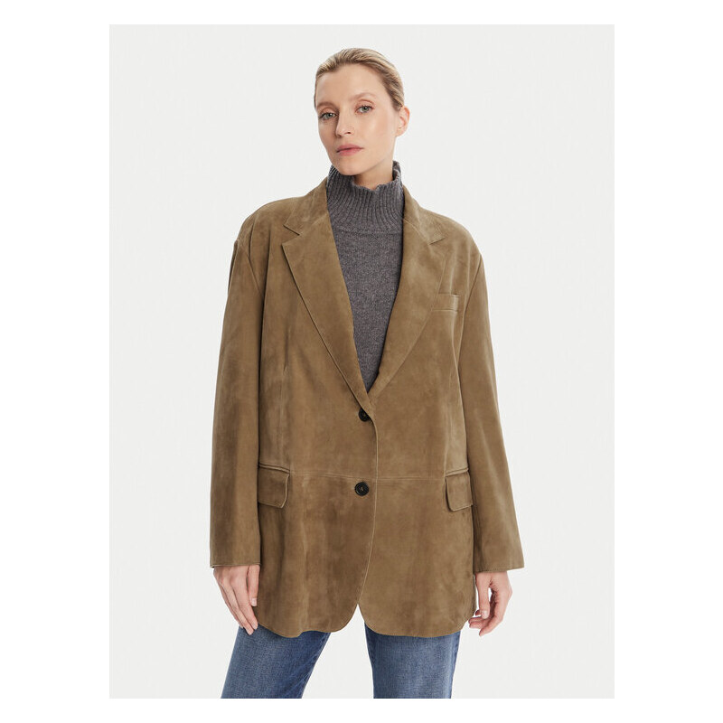 Kožená bunda Weekend Max Mara 64904357