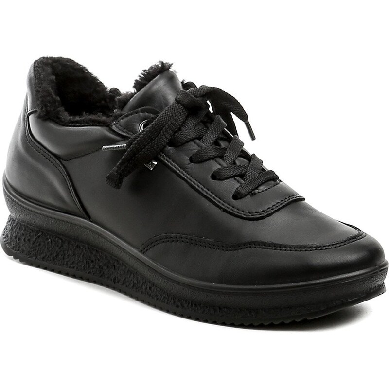 IMAC 5531-025 čierne dámske zimné poltopánky 65198780