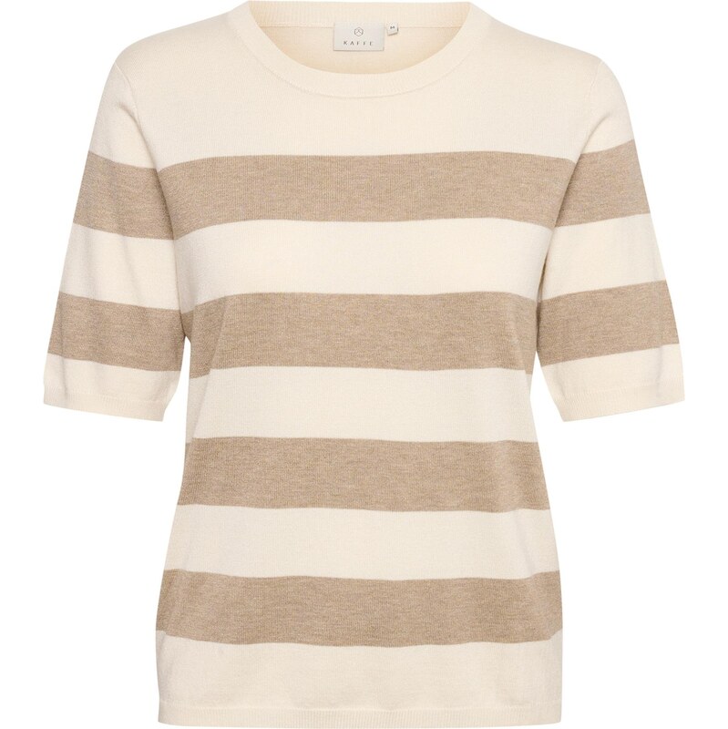 Kaffe Sveter KAMala béžová / tmavobéžová 60316830