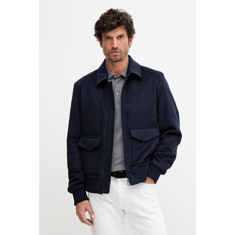 Vlnená bunda BOSS BECKHAM X BOSS 65201013