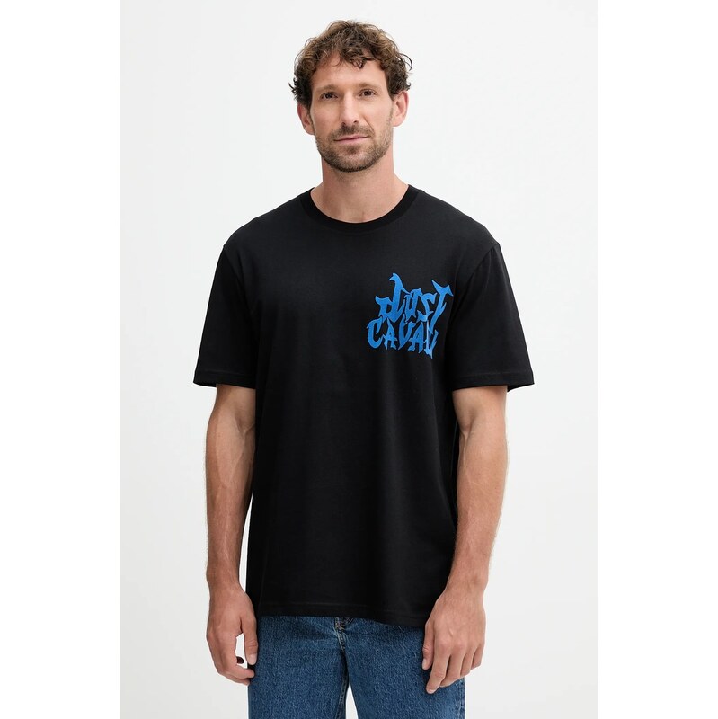 Bavlnené tričko Just Cavalli 65201028