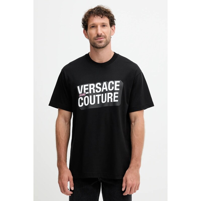 Bavlnené tričko Versace Jeans Couture 65201026