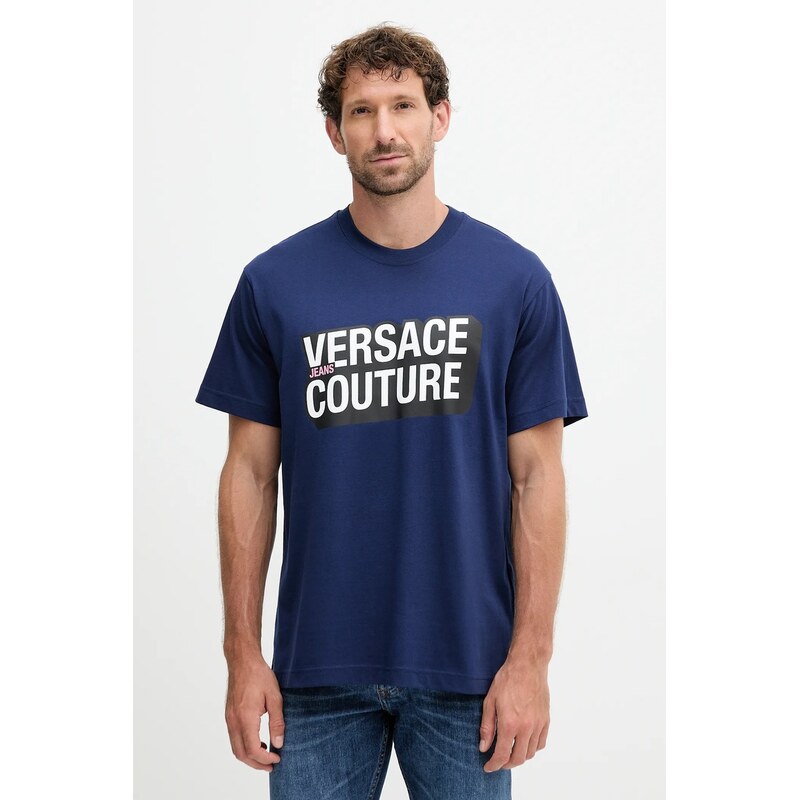 Bavlnené tričko Versace Jeans Couture 65201025