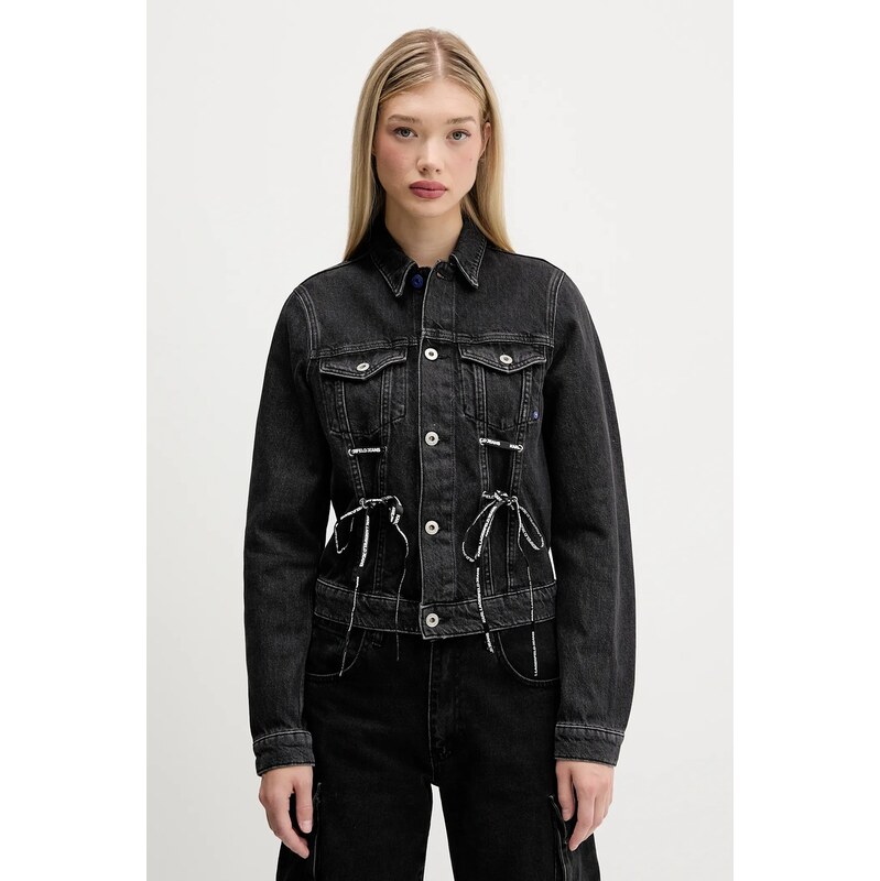 Rifľová bunda Karl Lagerfeld Jeans 65201234