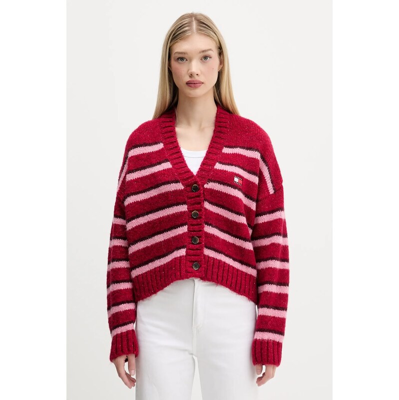 Kardigán s prímesou vlny Tommy Jeans 65201202