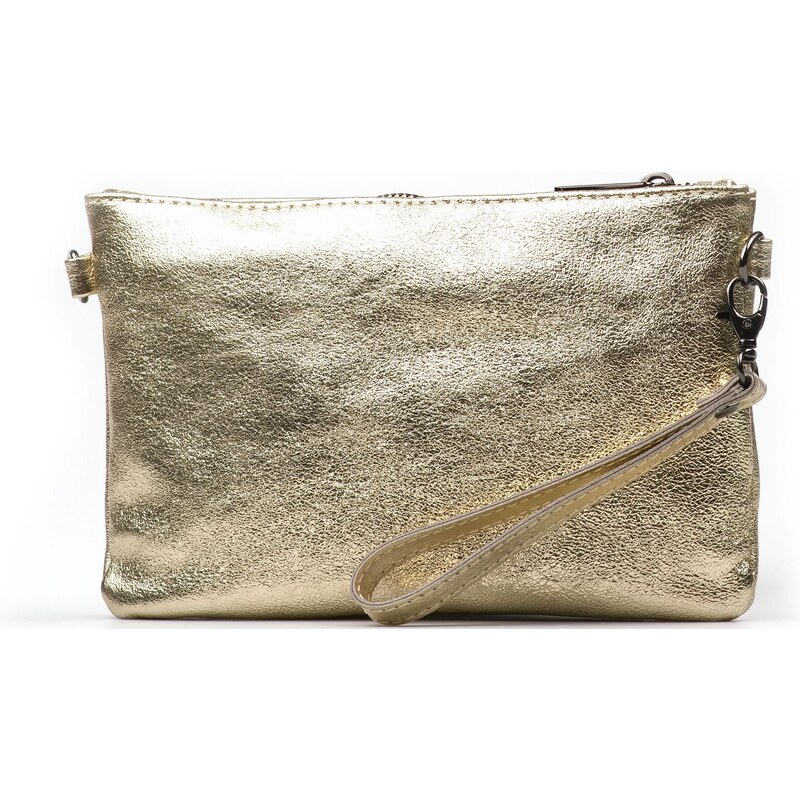 Blaire Kožená mini kabelka Bonita zlatá 64987914