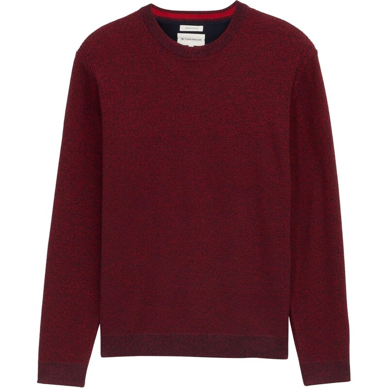 TOM TAILOR Sveter tmavočervená 65474989