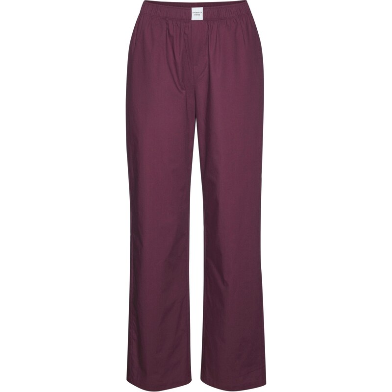 Copenhagen Studios Pyžamové nohavice vínovo červená 65465384