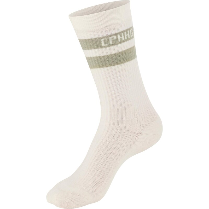 Copenhagen Studios Športové ponožky farba ťavej srsti / mätová / 65465386