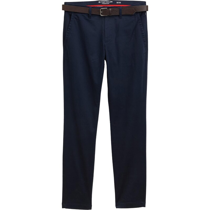 TOM TAILOR Chino nohavice tmavomodrá 65206632