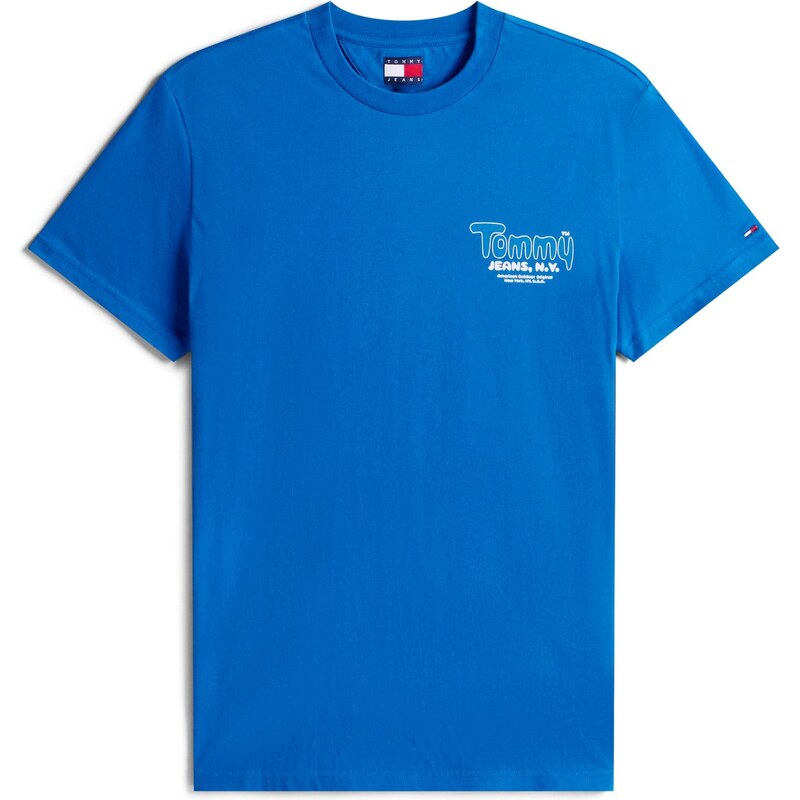 Tommy Jeans Tričko modrá / biela 65201493