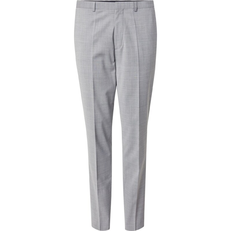 HUGO Nohavice s pukmi Hesten253X-MH sivá 65201551