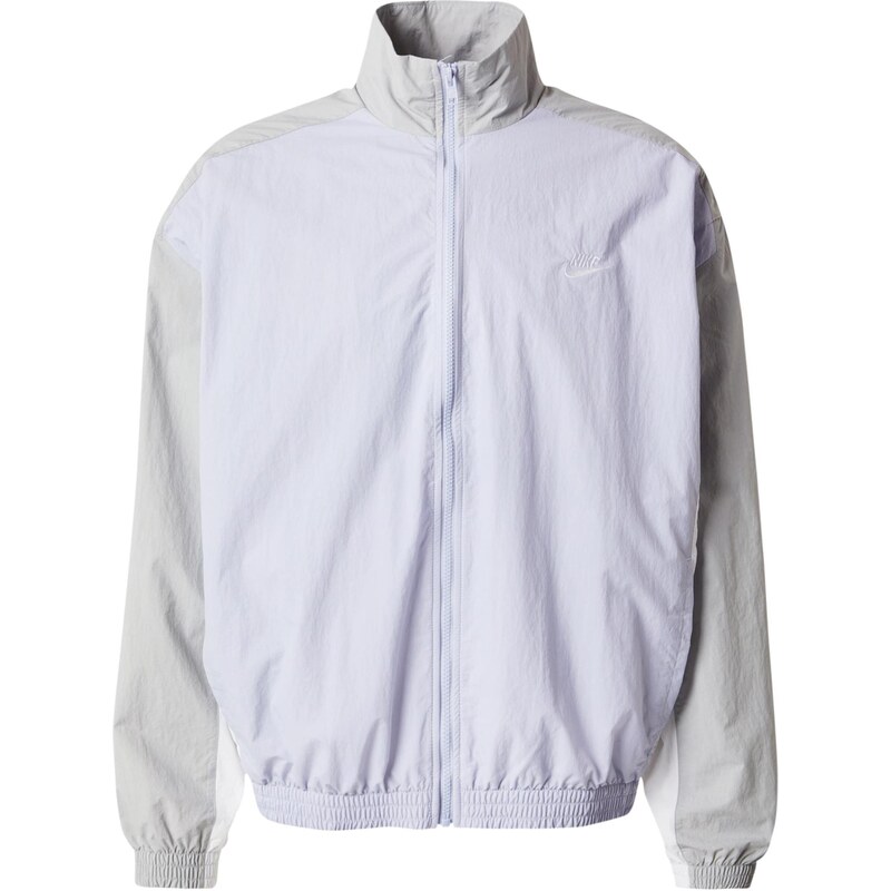 Nike Sportswear Prechodná bunda CLUB pastelovo modrá / svetlosivá 65662524