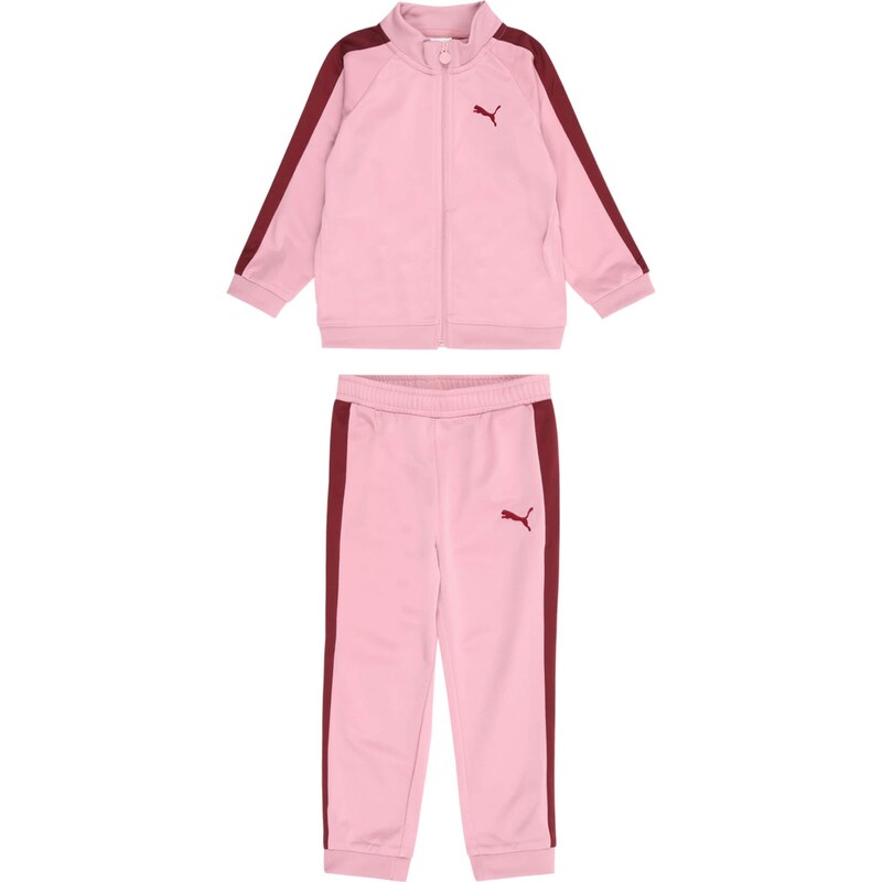 PUMA Joggingová súprava MINICATS T7 ALWAYS ON ružová / bordová 65906045
