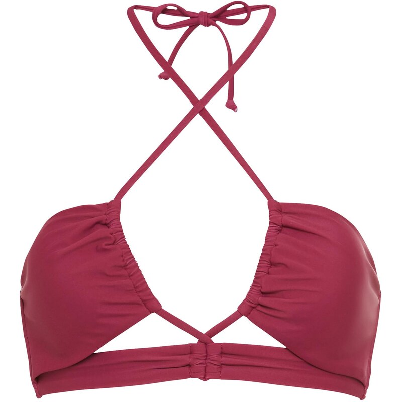 LSCN by LASCANA Bikinový top Gina červeno-fialová 65654481