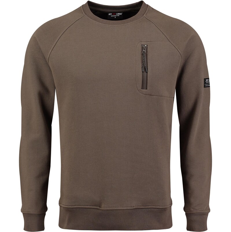 Key Largo Mikina Final hnedá 65201397