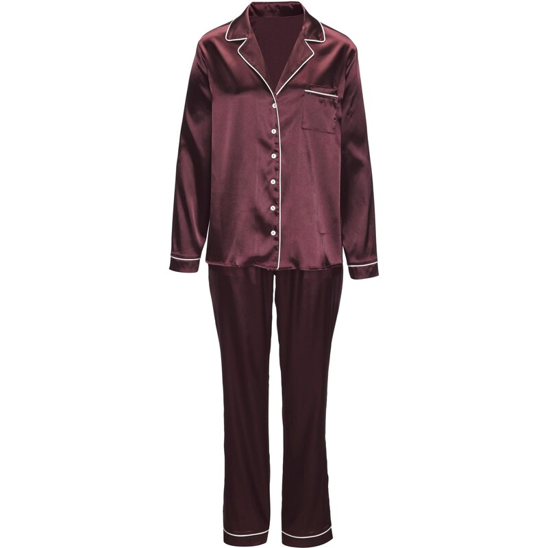 s.Oliver Pyžamo tmavočervená / biela 65655231