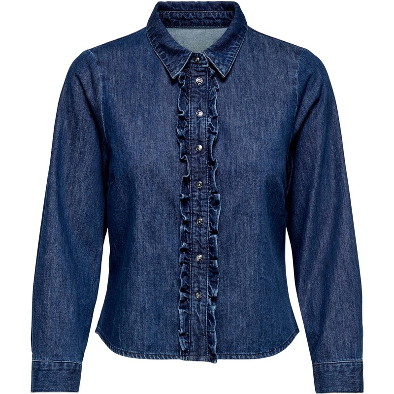 ONLY Blúzka ONLKaya modrá denim 65890307