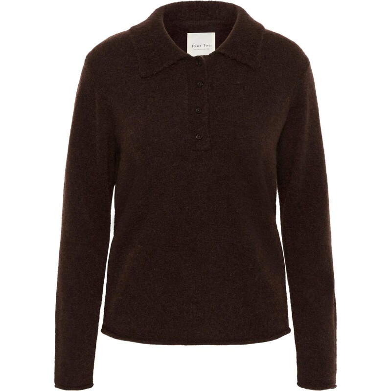 Part Two Sveter SilyaPW čokoládová 65595303