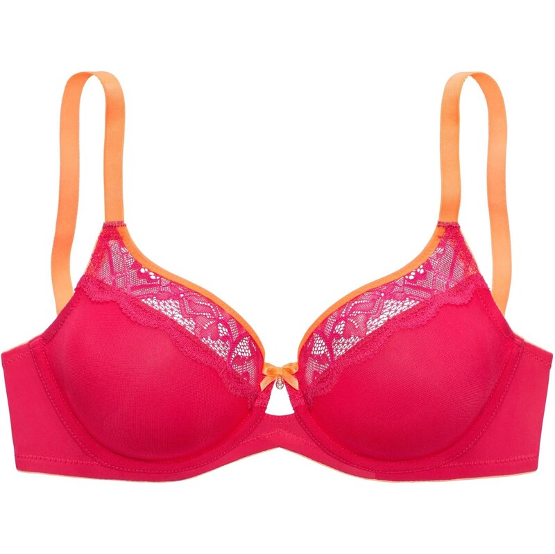 VIVANCE Podprsenka oranžová / ružová 65649323
