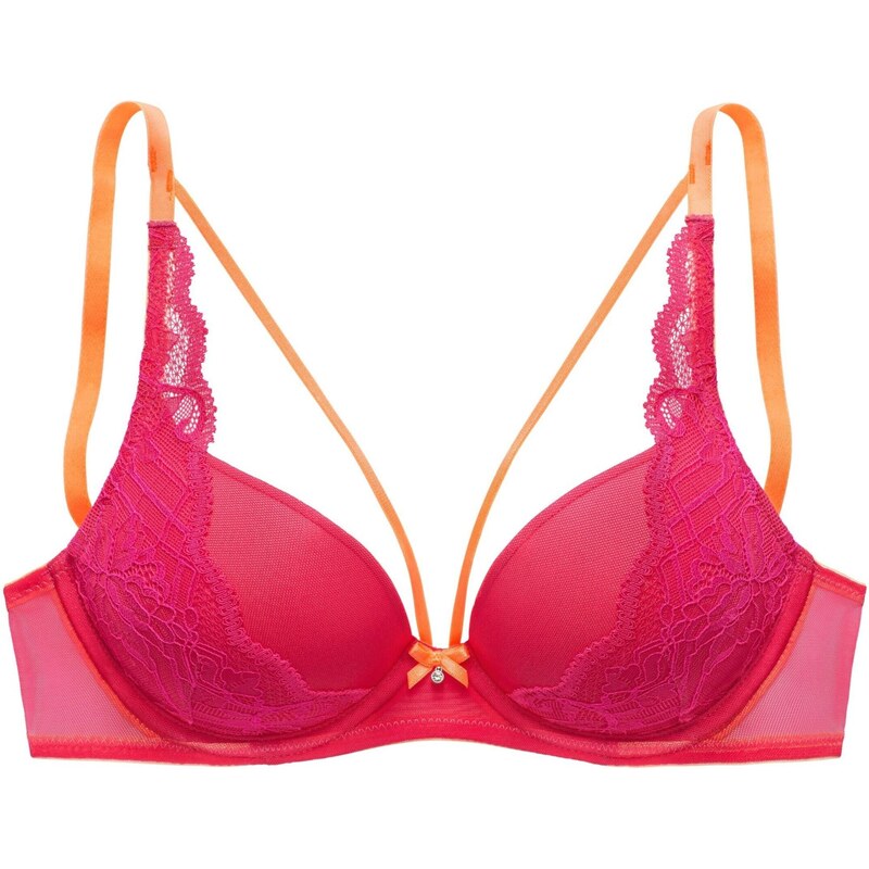 VIVANCE Podprsenka oranžová / ružová 65649392