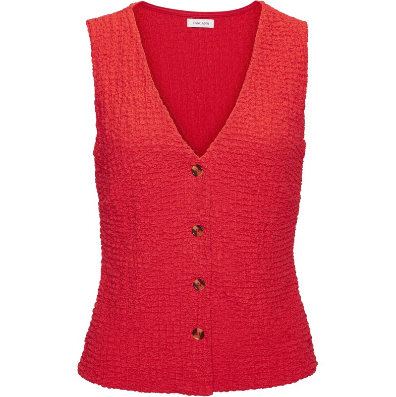 LASCANA Vesta k obleku červená 65653206