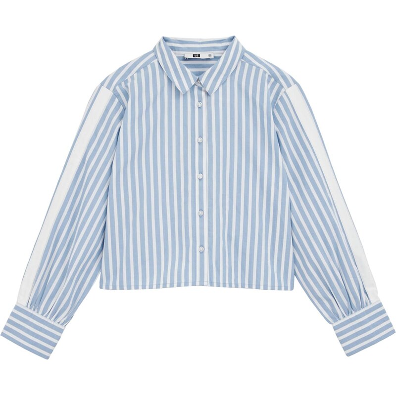 WE Fashion Blúzka svetlomodrá / biela 65882876