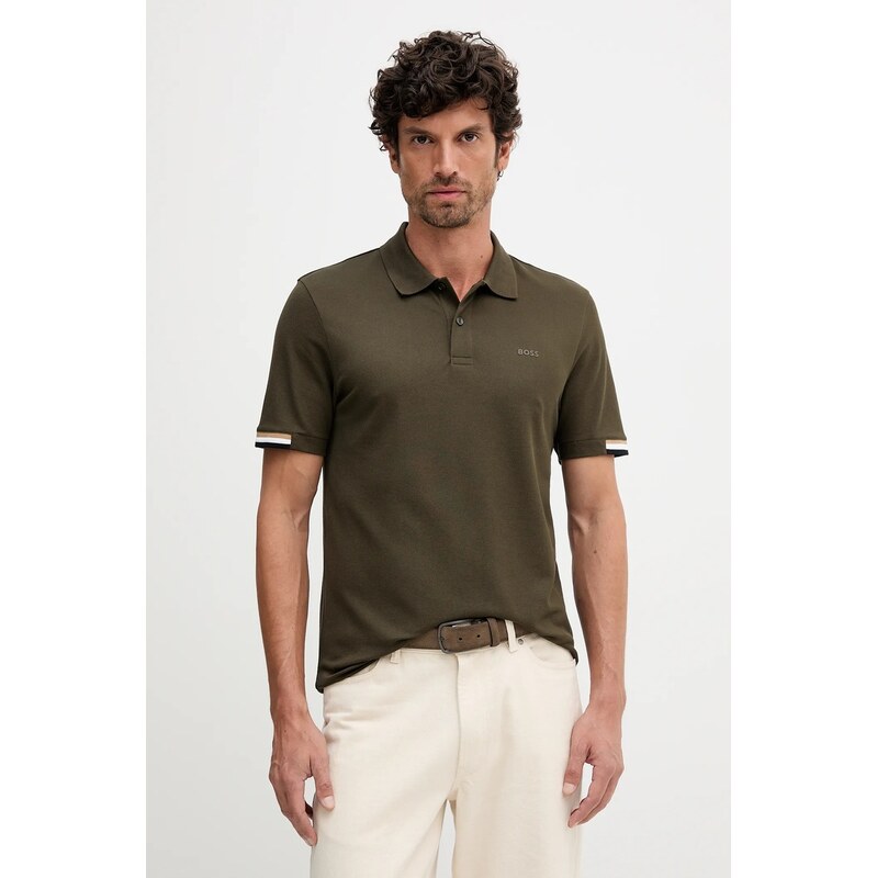 Bavlnené polo tričko BOSS Parlay 147 65201706