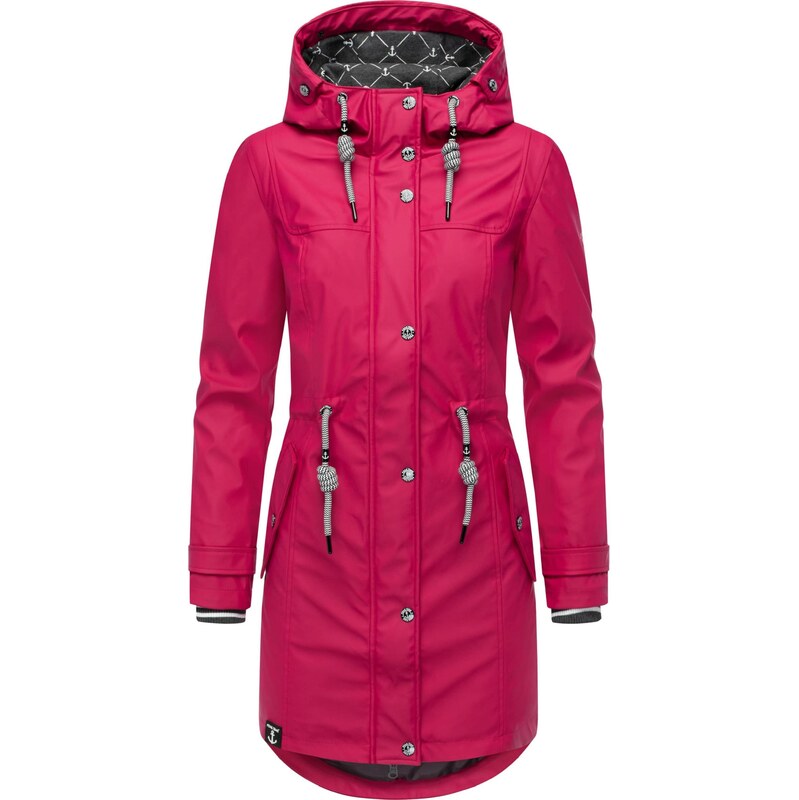 Peak Time Funkčný kabát purpurová 65888814