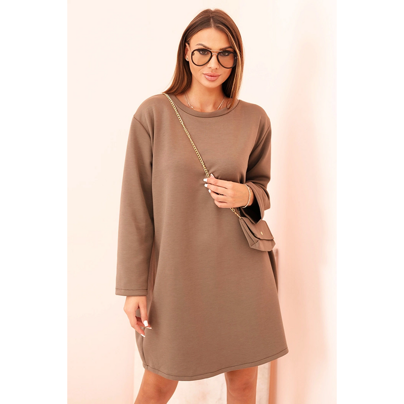 Kesi Viskózové šaty Plus Size s kabelkou na retiazke 65203180