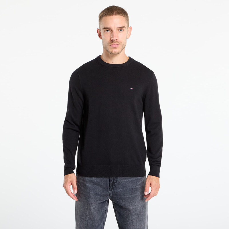 Sveter Tommy Hilfiger Pima Org Cotton Cashmere Crew Neck Black M 65203220