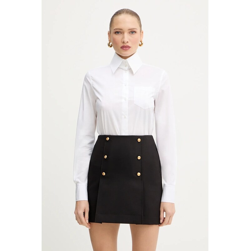 Košeľa s prímesou bavlny Karl Lagerfeld 65207260