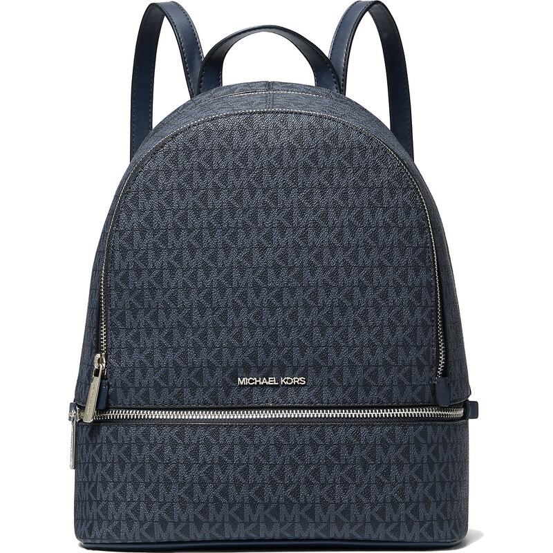 Michael Kors Batoh Rhea Medium Signature Logo Backpack Admiral 65204200