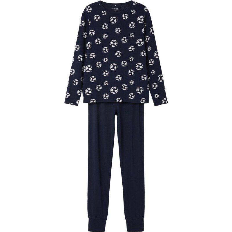 TWO SOON Pyžamo námornícka modrá / biela 65645002