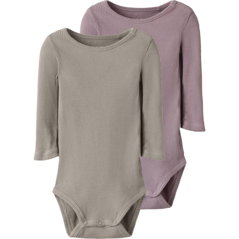 TWO SOON Body sivobéžová / staroružová 65646054