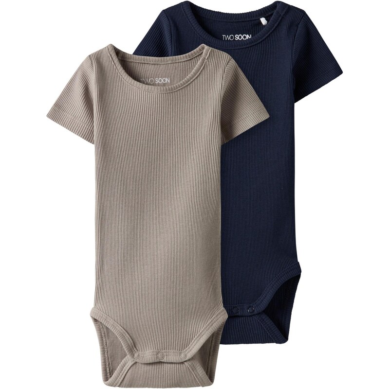 TWO SOON Body námornícka modrá / kamenná 65650523