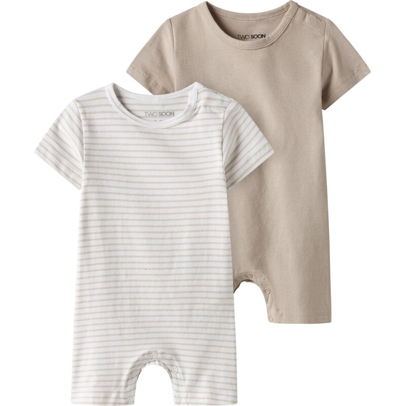 TWO SOON Body krémová / žltohnedá 65651428