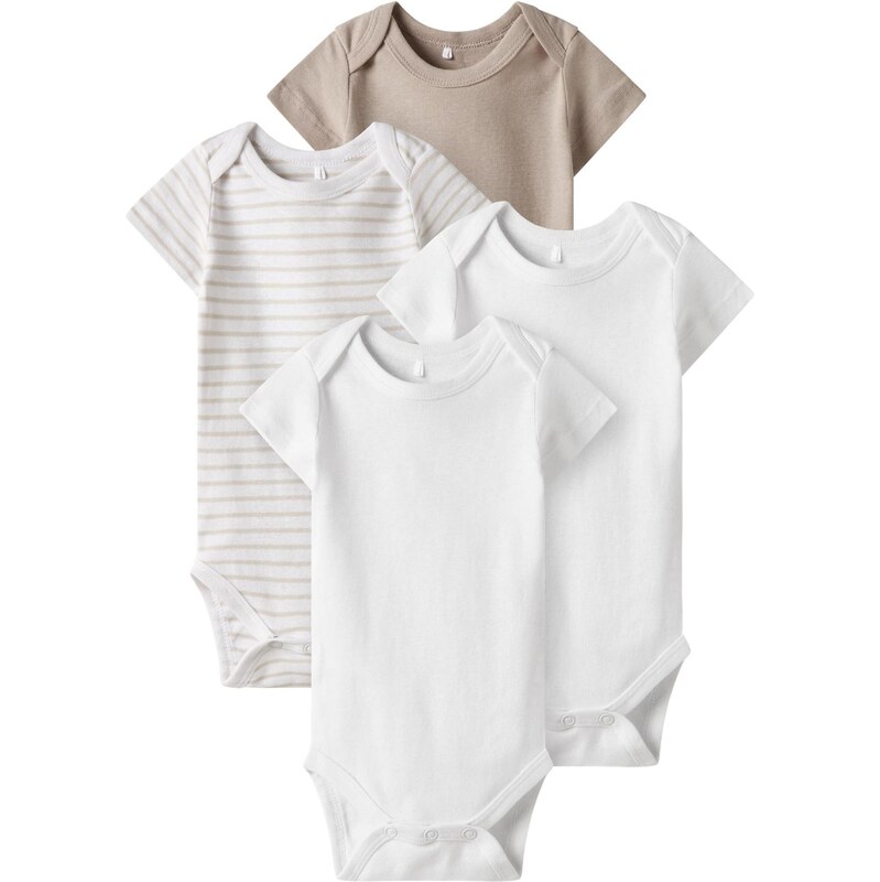 TWO SOON Body béžová / biela 65651416