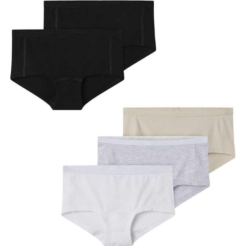 TWO SOON Nohavičky béžová / sivá melírovaná / čierna / biela 65644882