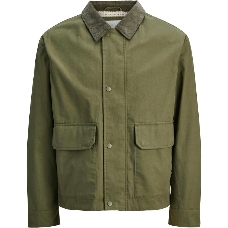 Jack & Jones Premium Prechodná bunda JPRCCRIVER olivová 65654207