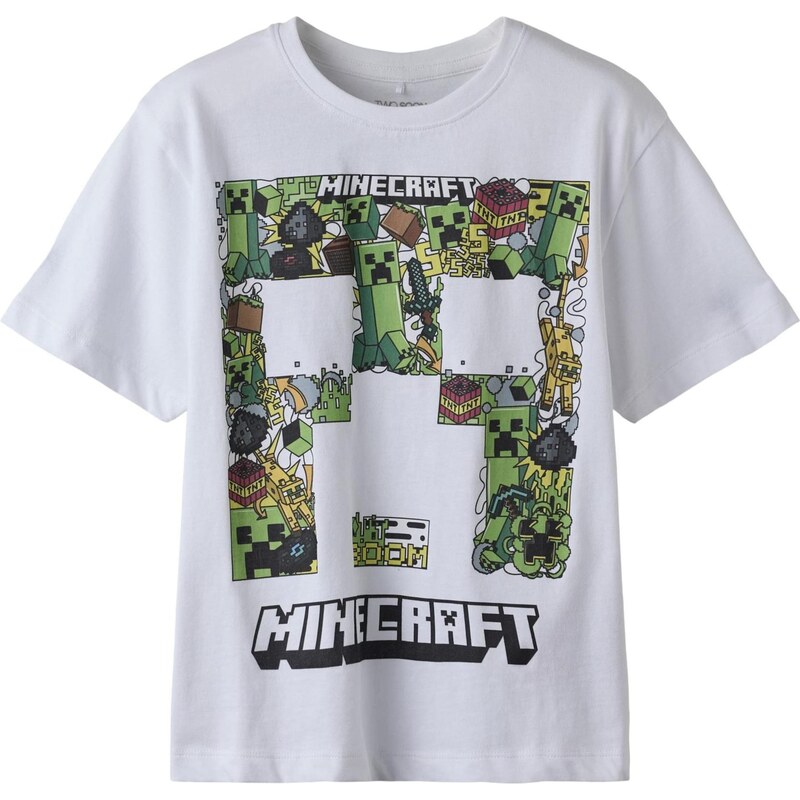 TWO SOON Tričko zelená / čierna / biela 65648941