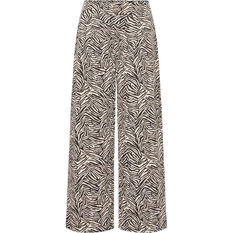 ICHI Nohavice IHKATE čierna / šedobiela 65844003