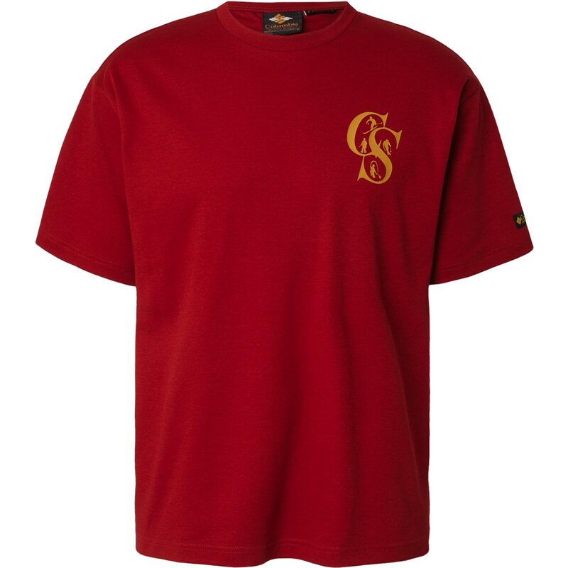 COLUMBIA Funkčné tričko CSC Heritage horčicová / červená / čierna / 65662668