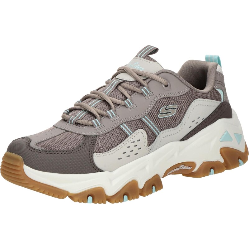 SKECHERS Nízke tenisky D LITES HIKER svetlomodrá / hnedá / tmavohnedá 65204735