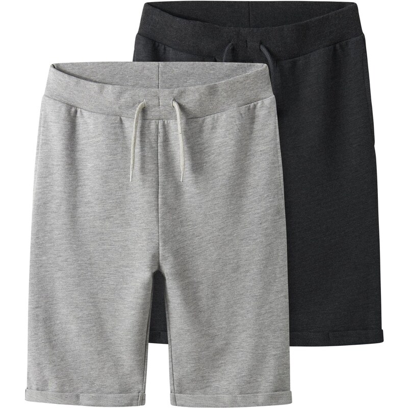 TWO SOON Nohavice sivá melírovaná / čierna 65651421