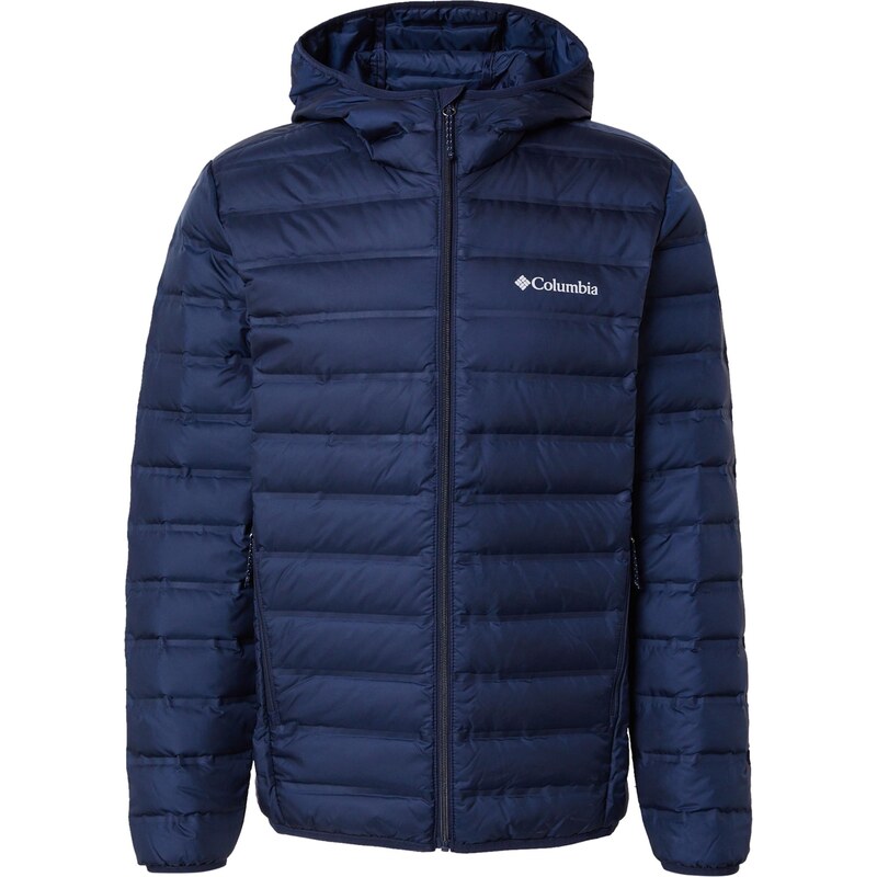 COLUMBIA Outdoorová bunda Lake 22 tmavomodrá / biela 65376853