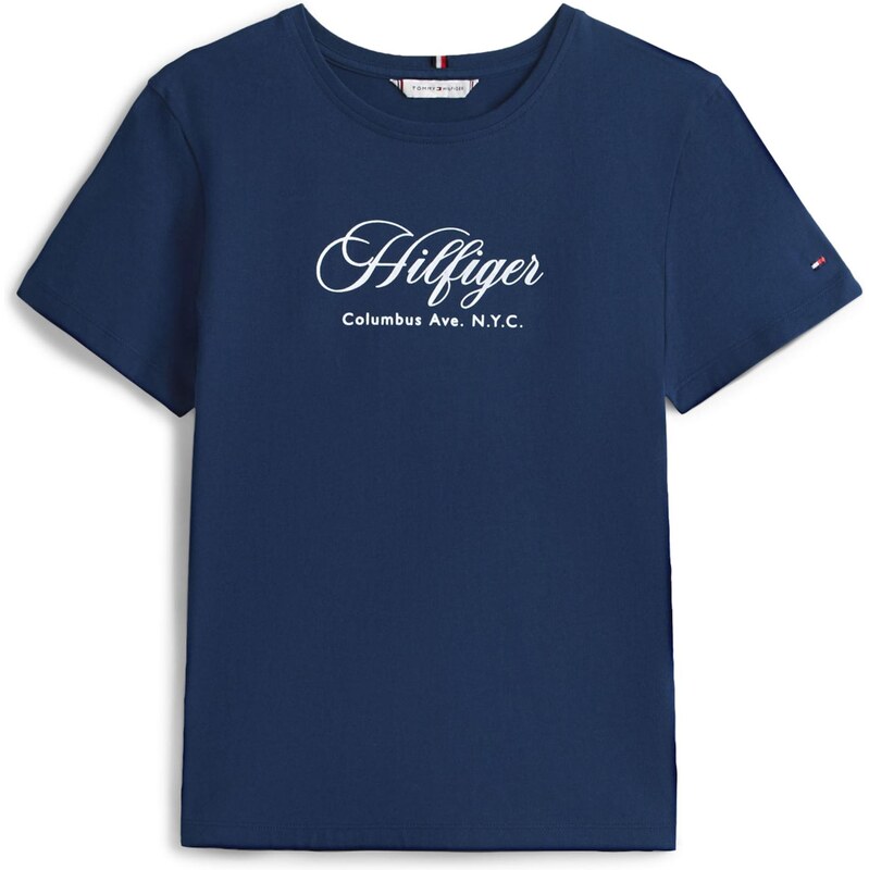 TOMMY HILFIGER Tričko tmavomodrá / biela 65662645