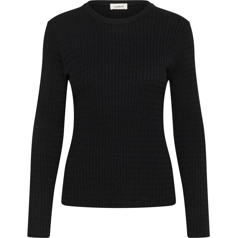SOAKED IN LUXURY Sveter SLSpina čierna 65890576