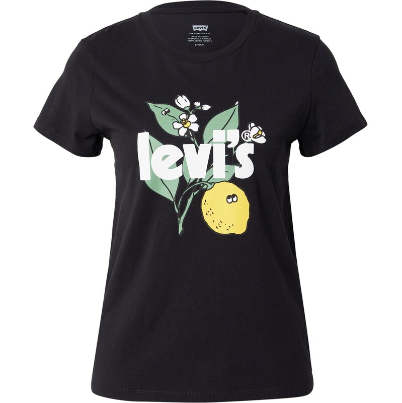 LEVIS Tričko THE PERFECT žltá / pastelovo zelená / čierna / biela 65204762