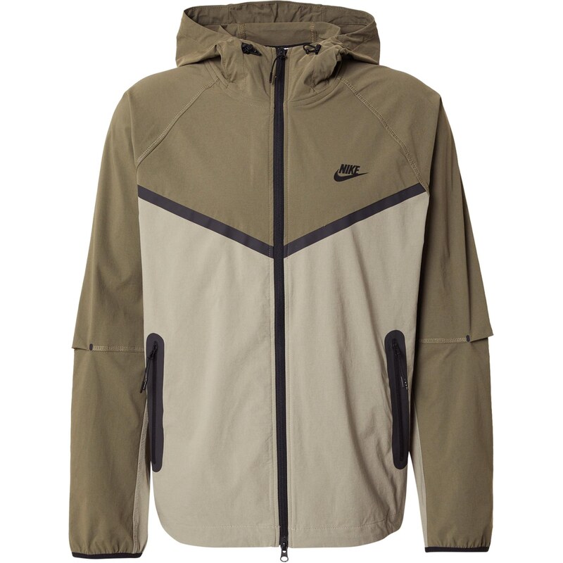 Nike Sportswear Prechodná bunda kaki / olivová / čierna 65415227